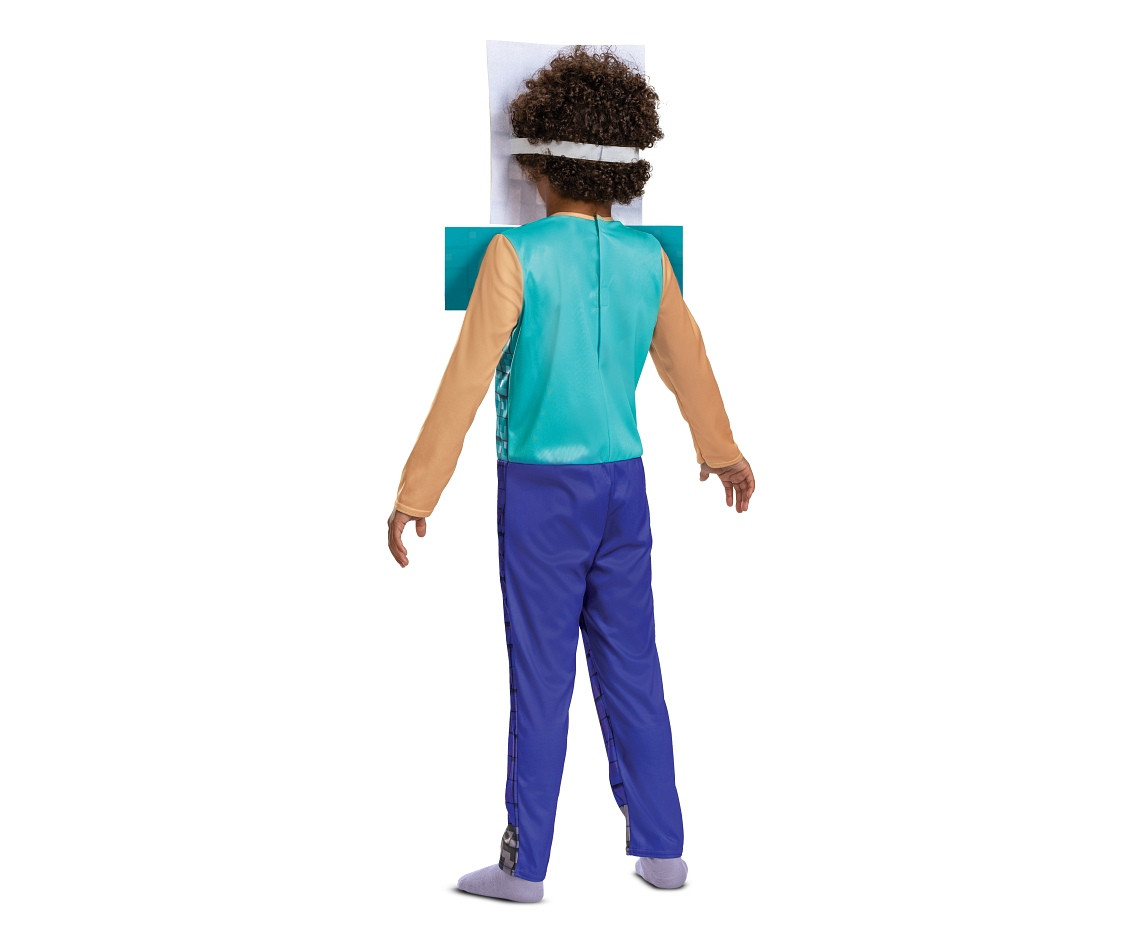 Costume Steve Plus- Minecraft (license), size. S (4-6 year)